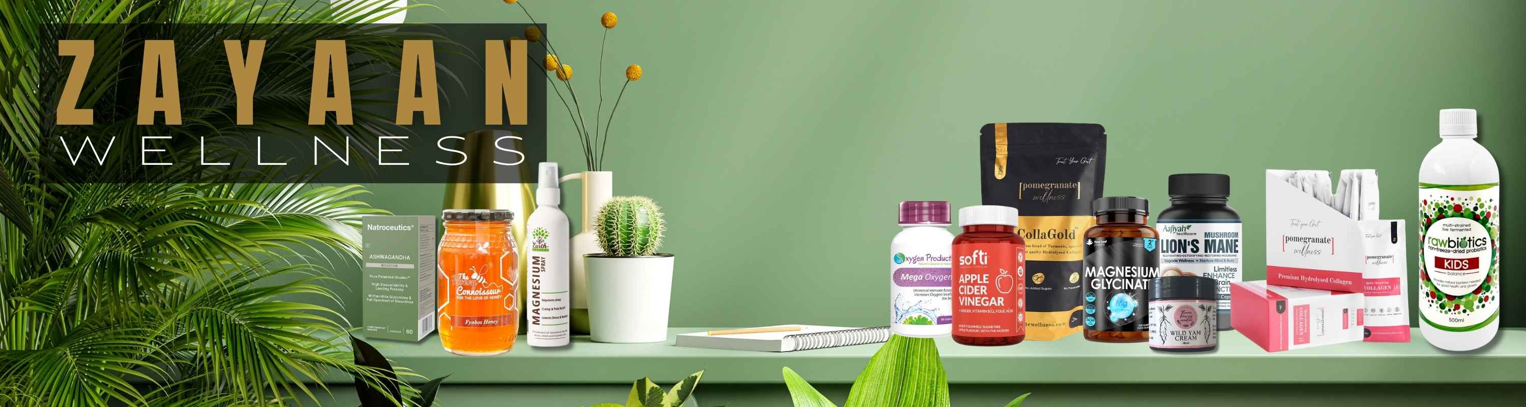 Shop natural, organic and health products at Zayaan Wellness.