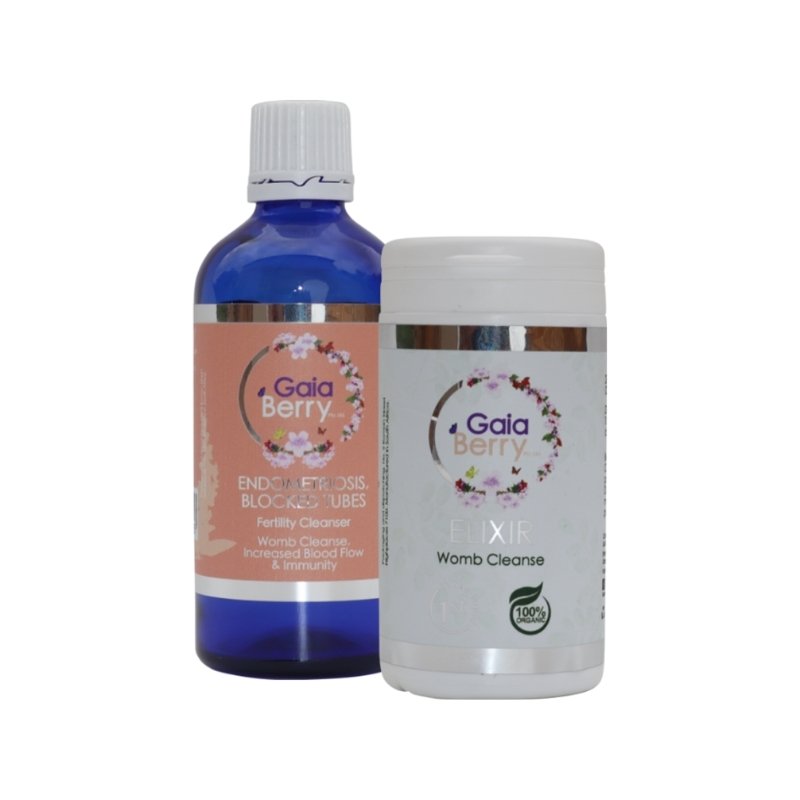 Gaia Berry Endometriosis Deep Fertility Cleanse Bundle