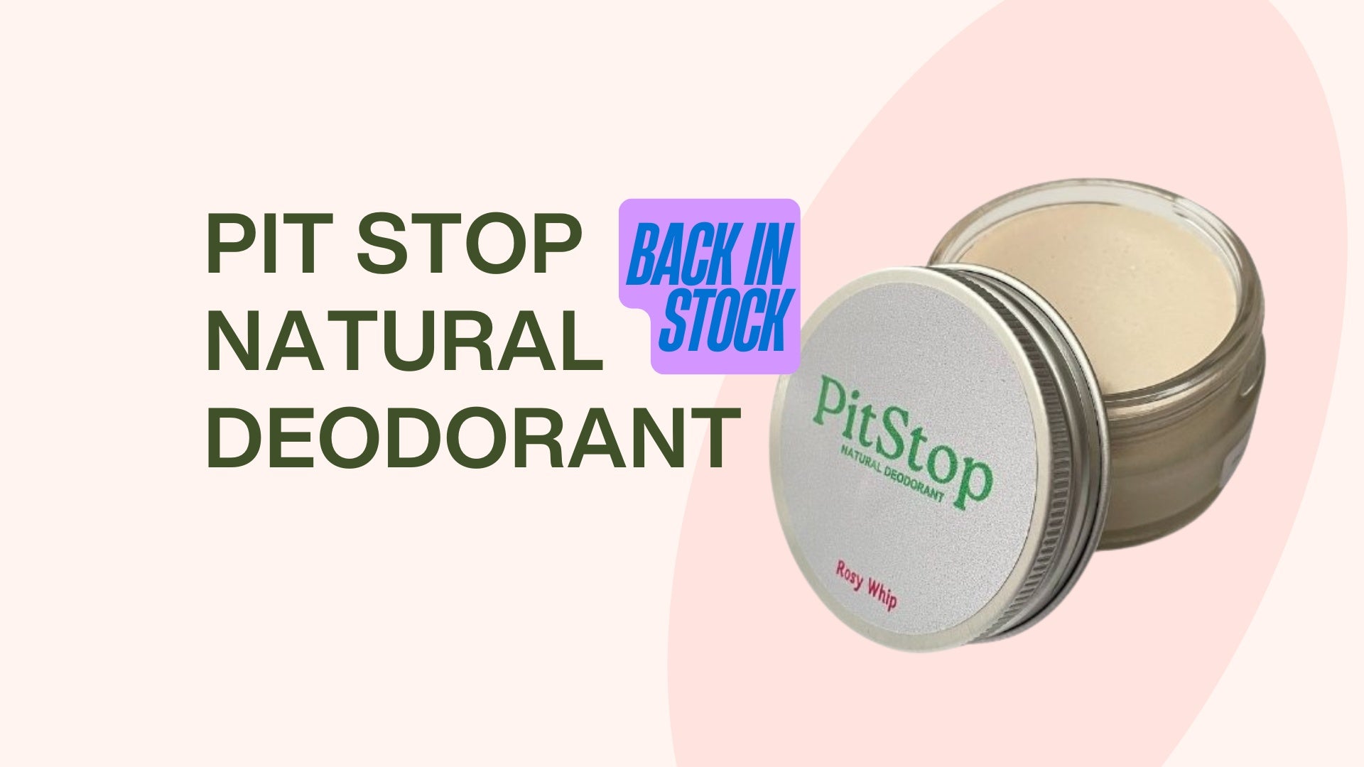 Dr Nazeefah PitStop Natural Deodorant aluminium-free skincare product