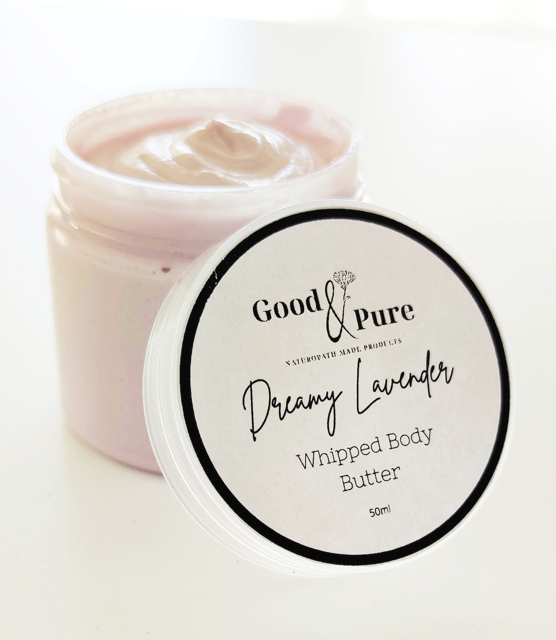 Good and Pure Dreamy Lavender Whippped Body Butter 50ml
