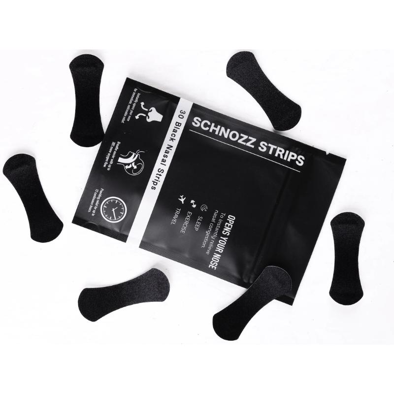 SCHNOZZ Nasal Strips 30 Day Supply
