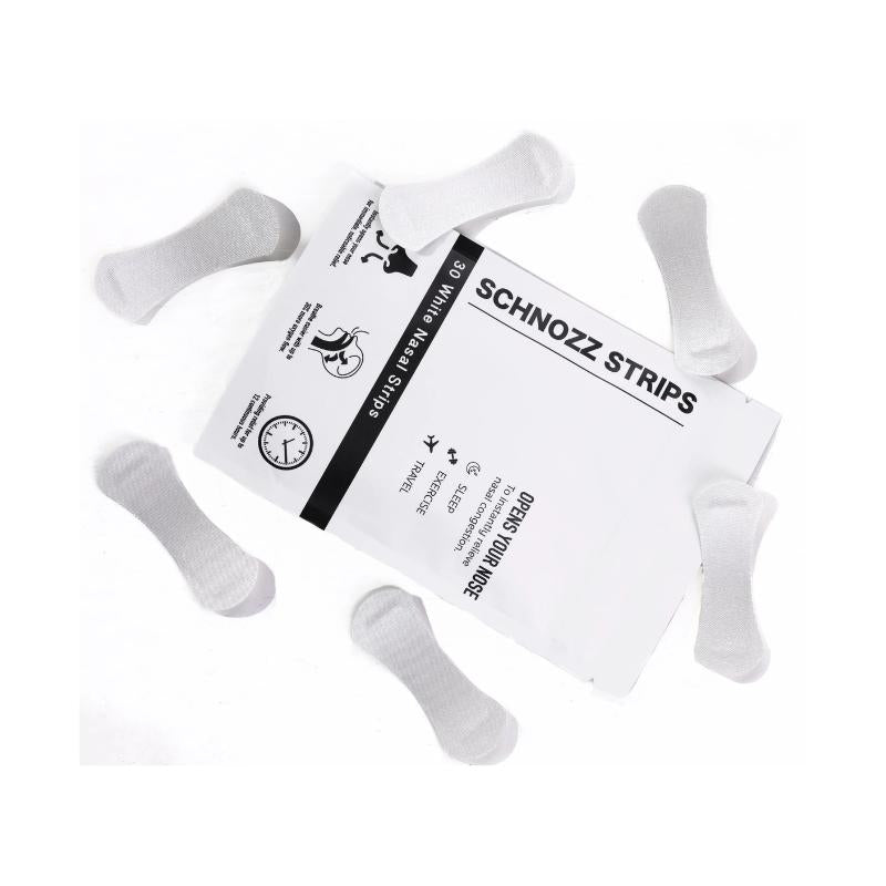 SCHNOZZ Nasal Strips 30 Day Supply