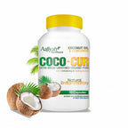 Aafiyah Healthcare Coco-Cur Capsules Premium blend of curcumin, coconut oil, and piperine for natural support of inflammation, digestion, and wellness