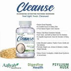 Aafiyah Healthcare Cleanse Capsules Detox and rejuvenate with psyllium husk for digestive health, regularity, and overall wellness support