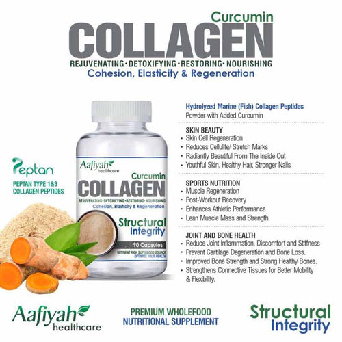 Marine Collagen with Curcumin.&nbsp; For healthy skin, hair, nails and bones.&nbsp; Assists with inflammation.&nbsp; Energy recovery. 