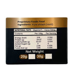 Aafiyah Healthcare K2 Pure Shilajit rich in fulvic acid and minerals to support energy, stamina, cognitive function, and overall wellness.  Nutritional Information