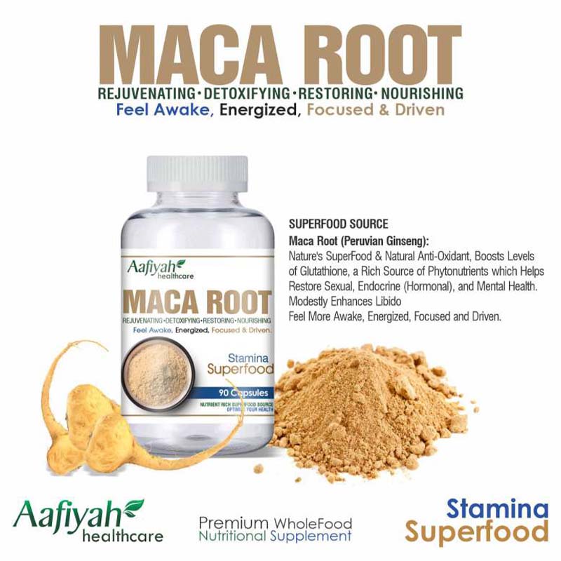 Assists with libido and energy.&nbsp; Supports immune system health.