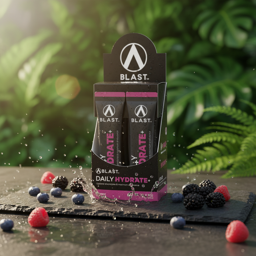 BLAST™ Daily Hydrate+ On-The-Go Pack Berry Flavour