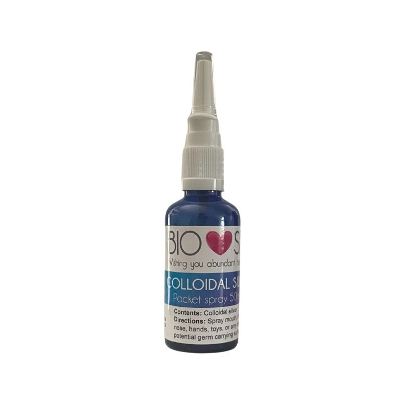 Biosil Colloidal Silver Pocket Spray 50ml – Zayaan Wellness