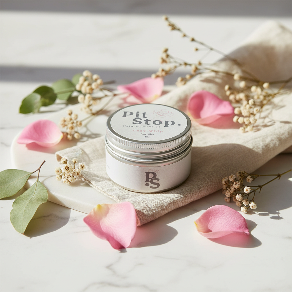 PitStop Natural Deodorant Rosy Whip Sensitive 40g