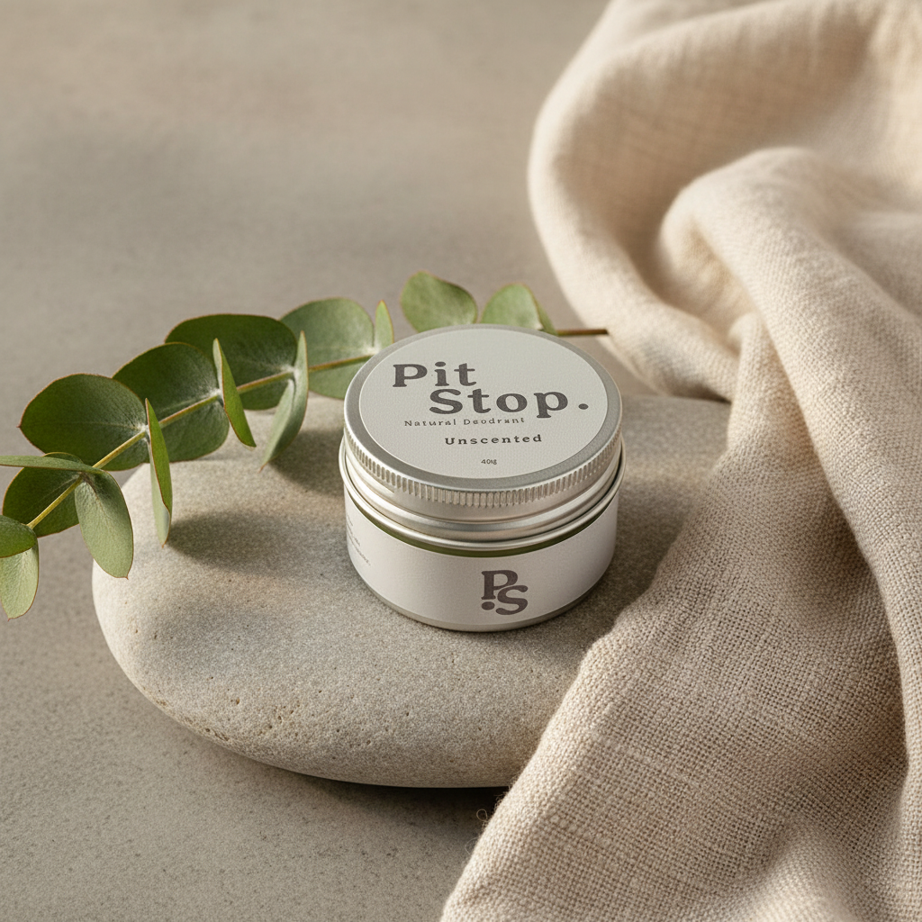 PitStop Natural Deodorant Unscented 40g