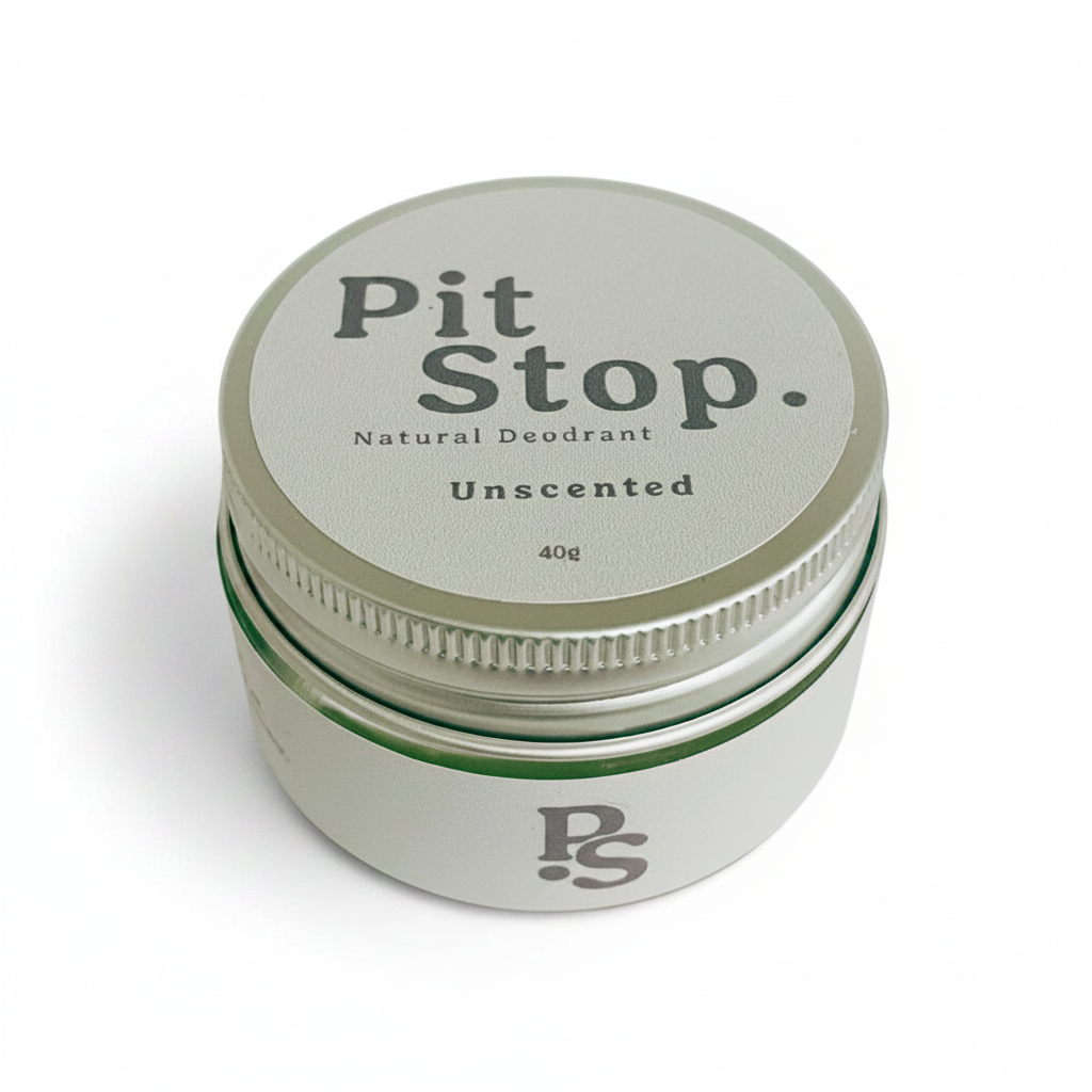 PitStop Natural Deodorant Unscented 40g