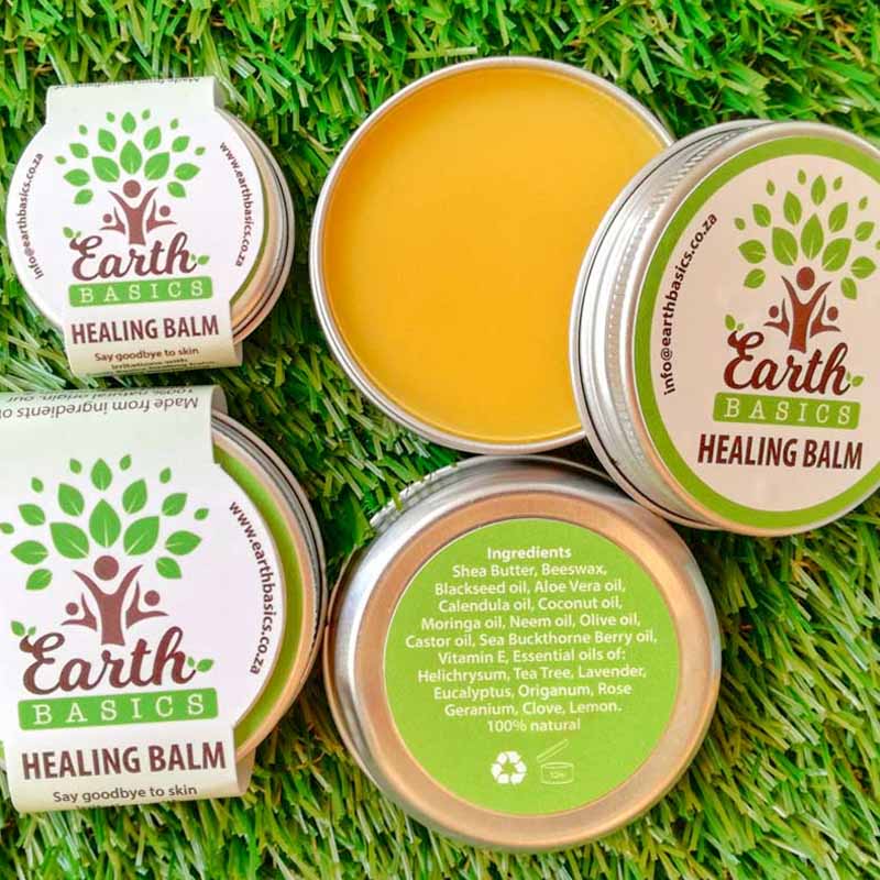 Treatment of dry, damaged skin, rosacea, eczema, rashes, psoriasis, hives, itchy, irritated skin, acne, cuts, scrapes and bites