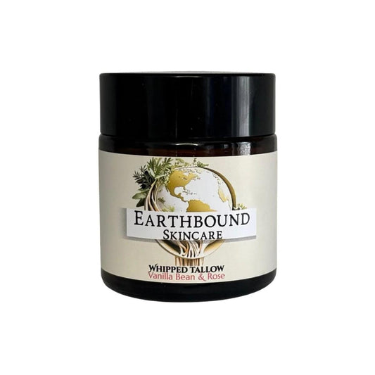 Earthbound Skincare Whipped Tallow Vanilla Bean and Rose