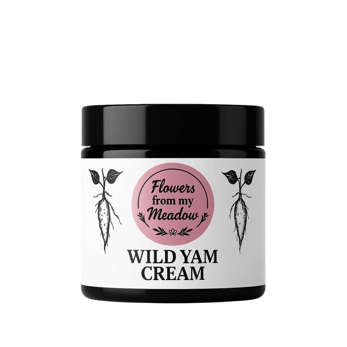 Flowers From My Meadow Wild Yam Cream Natural support for hormonal balance and skin health with premium wild yam extract.
