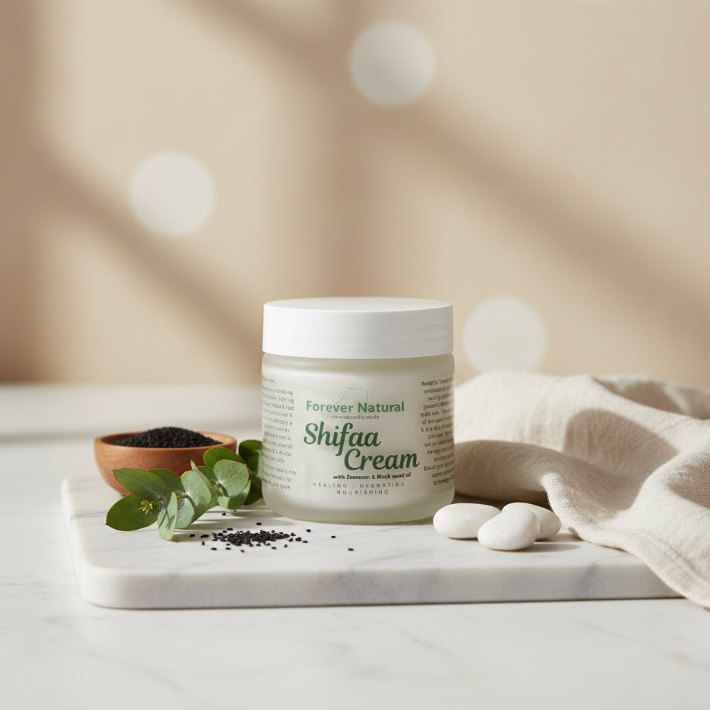 Forever Natural Shifaa Cream with Zamzam and Blackseed