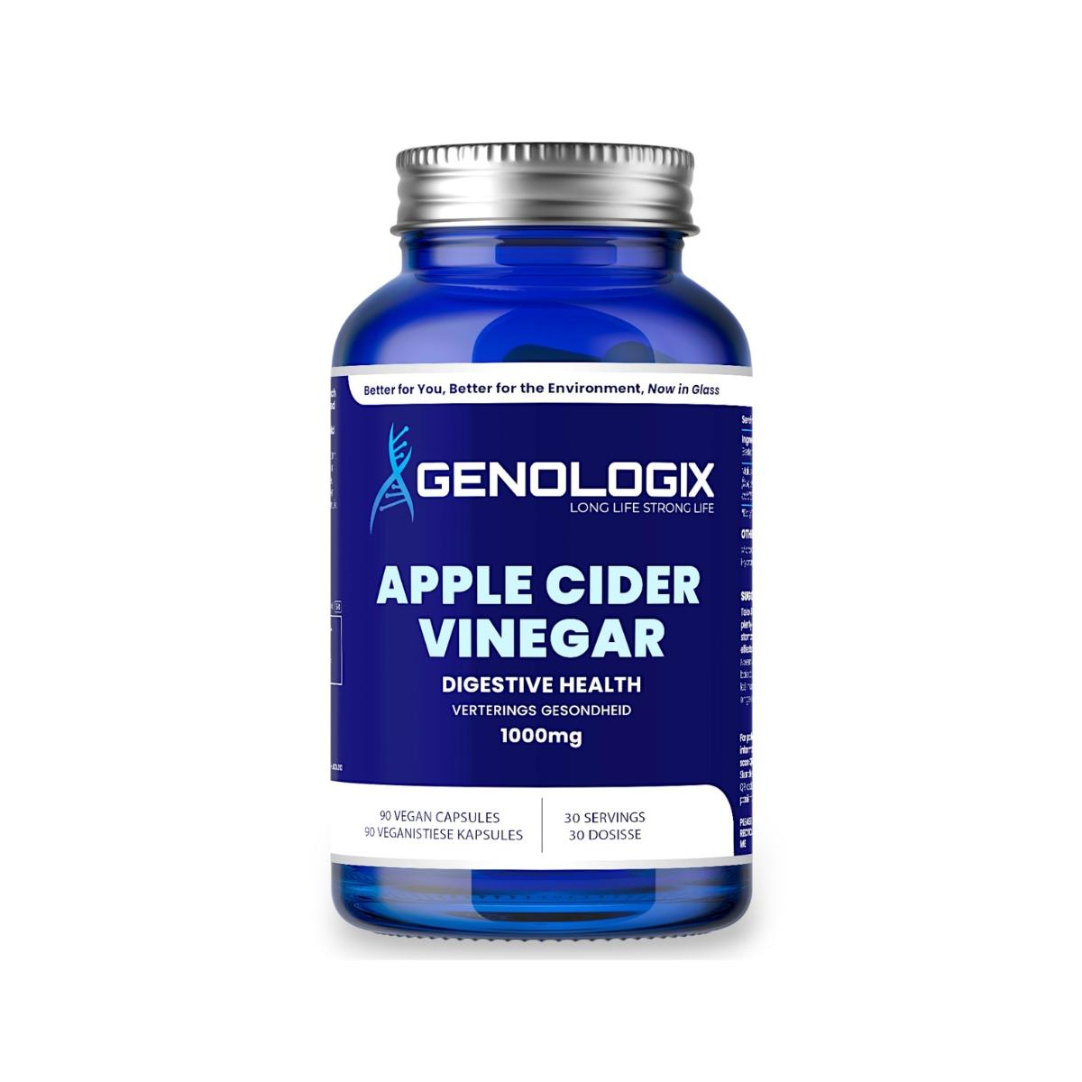 Genologix Apple Cider Vinegar 1000mg 90 Capsules