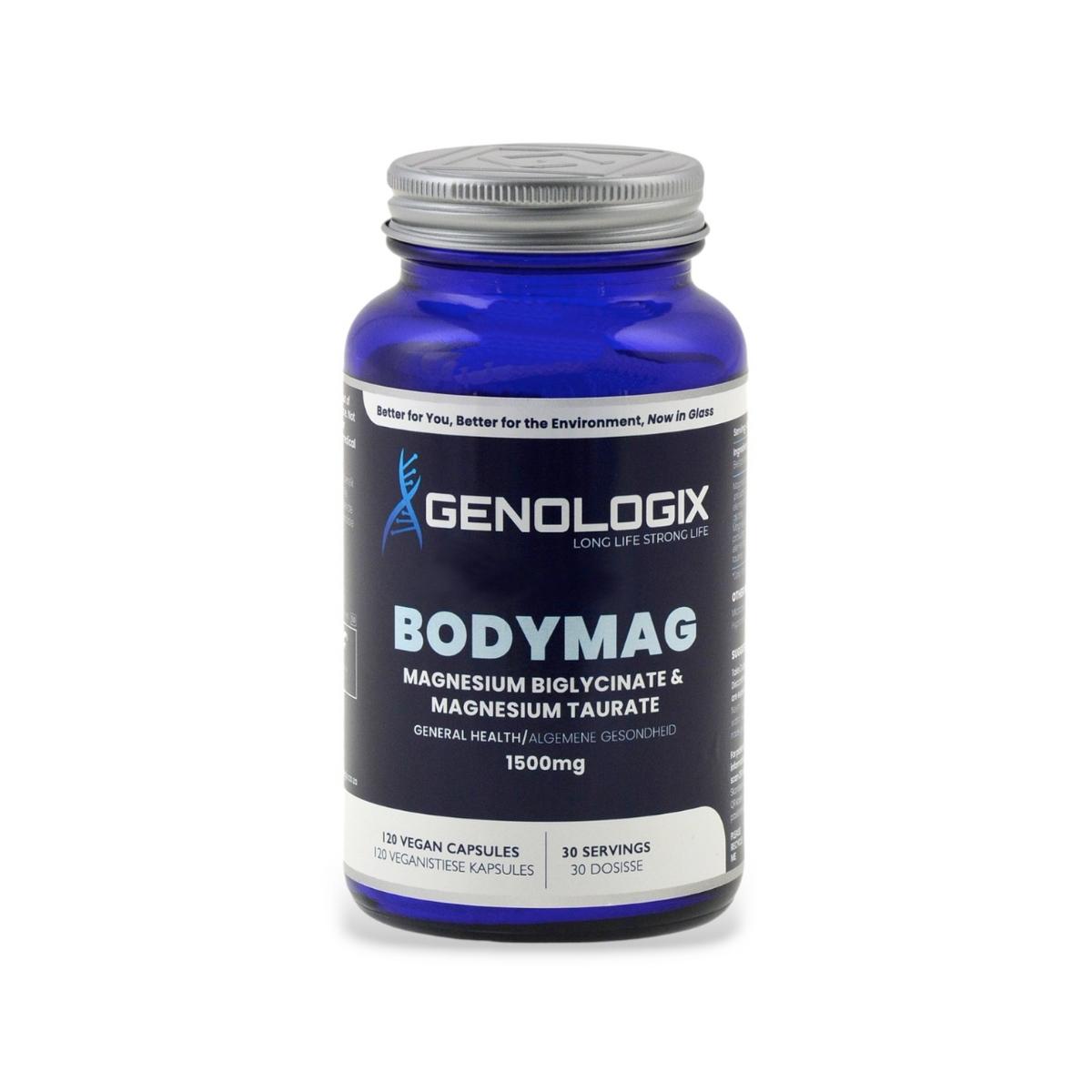 Genologix BodyMAG 1500mg Magnesium Combo 120