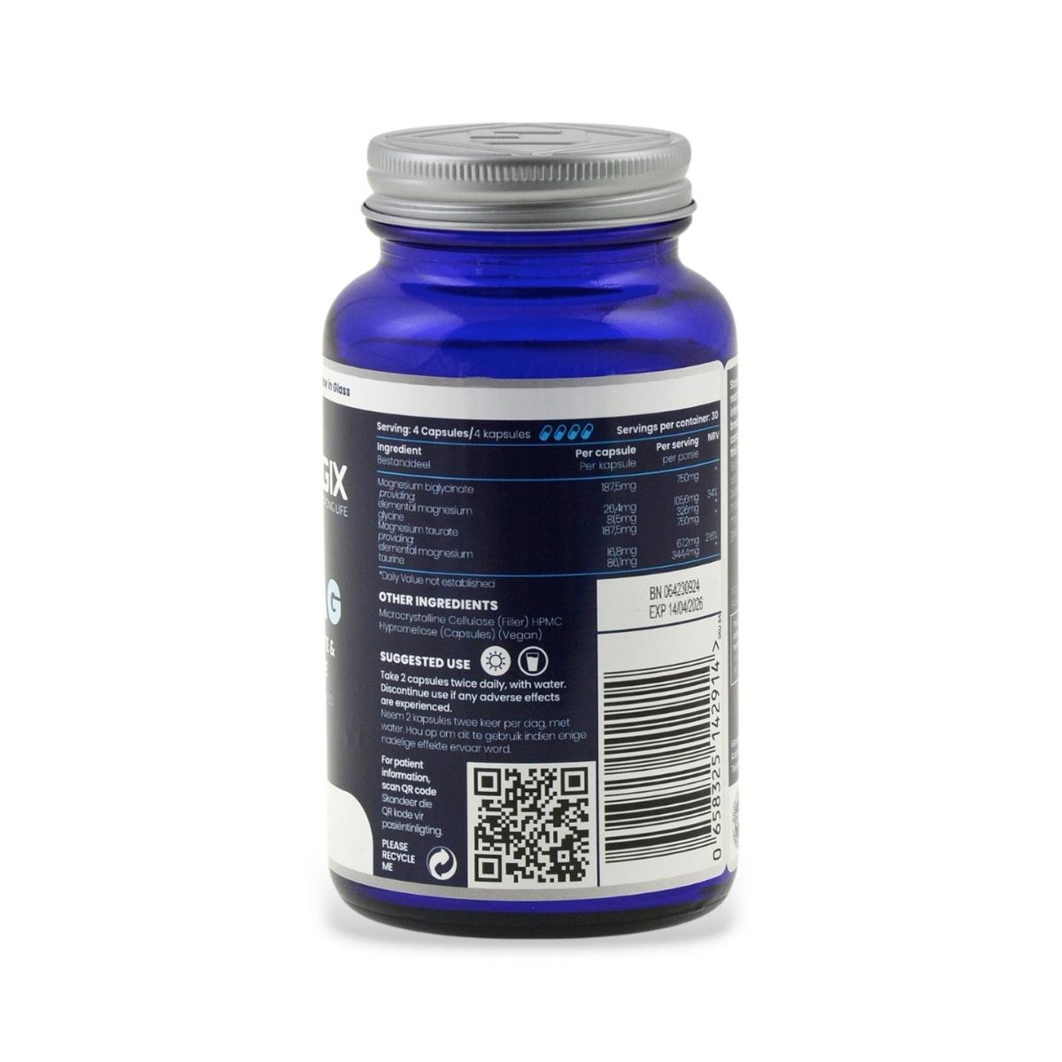 Genologix BodyMAG 1500mg Magnesium Combo 120