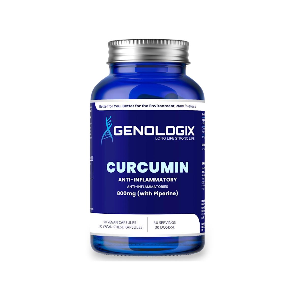 Genologix Curcumin 800mg with Piperine 90
