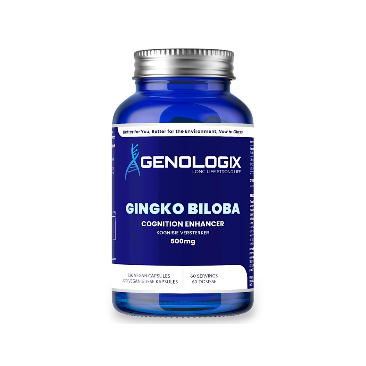 Genologix Gingko Biloba 500mg 120 Capsules