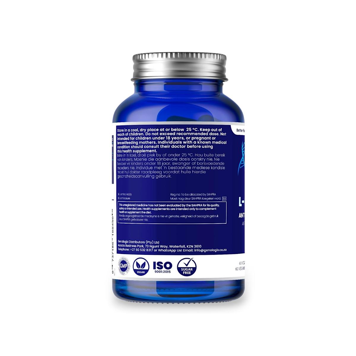 Genologix L-Glutathione 500mg 60