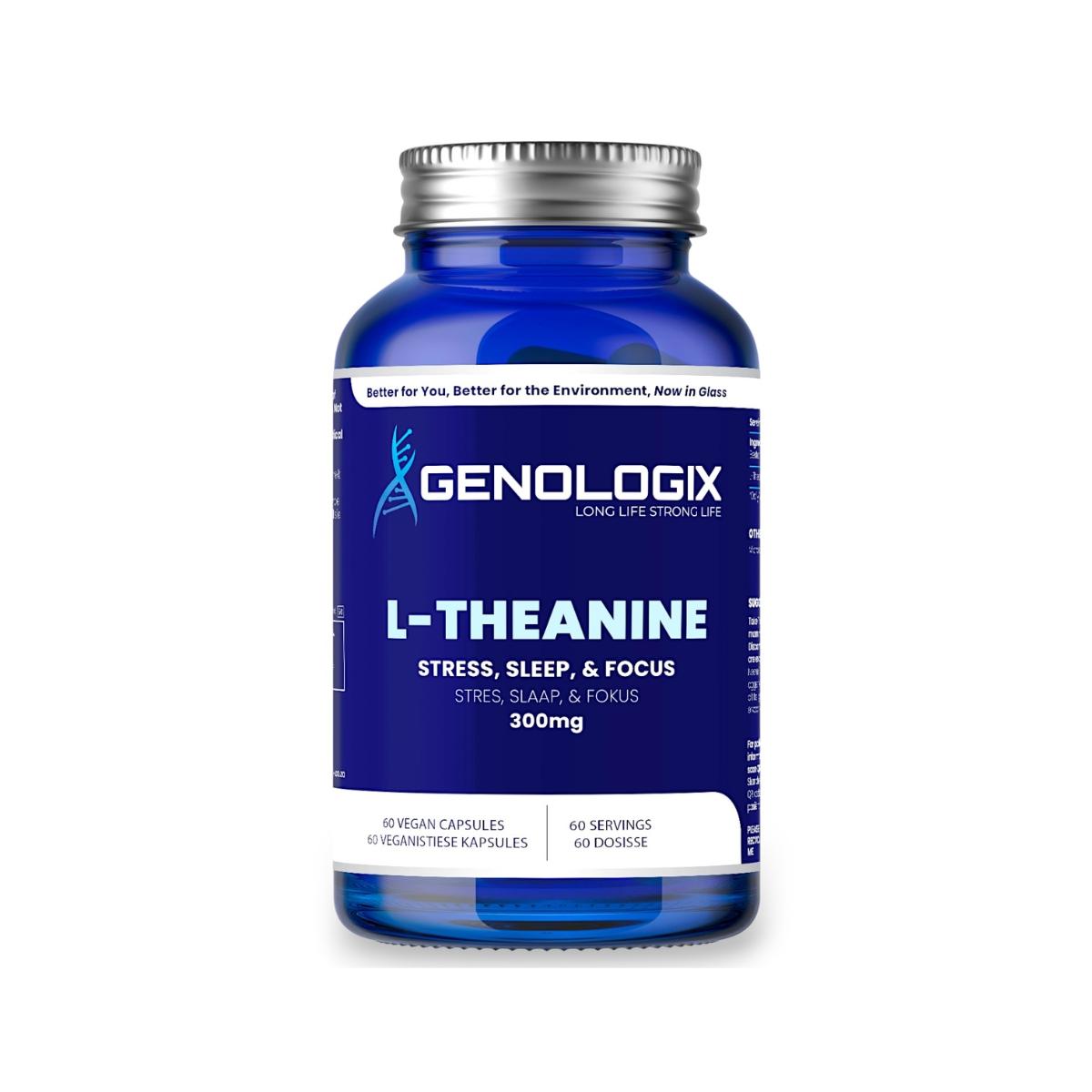 Genologix L-Theanine 300mg 60 Capsules
