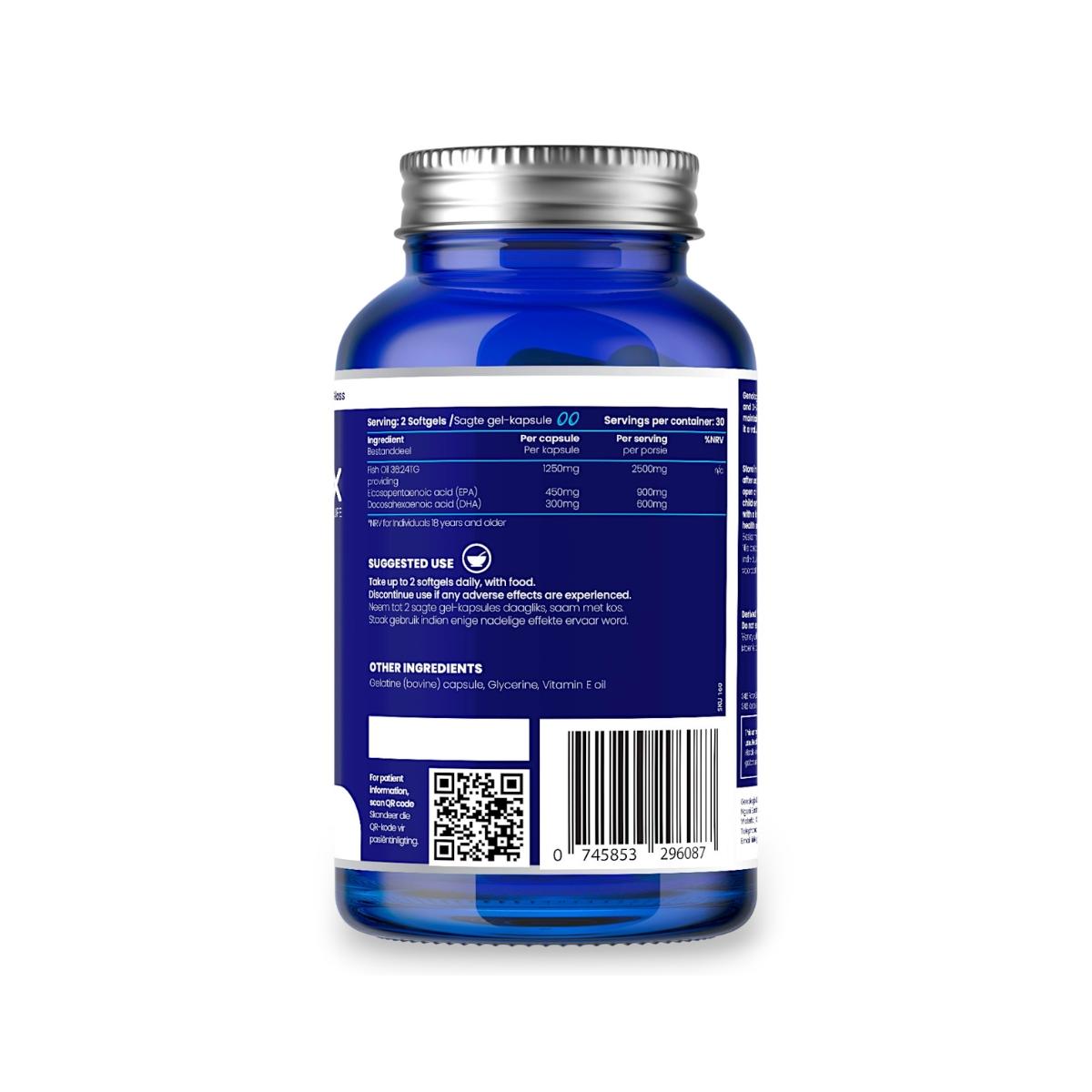 Genologix Omega 3 Fish Oils 2500mg 60