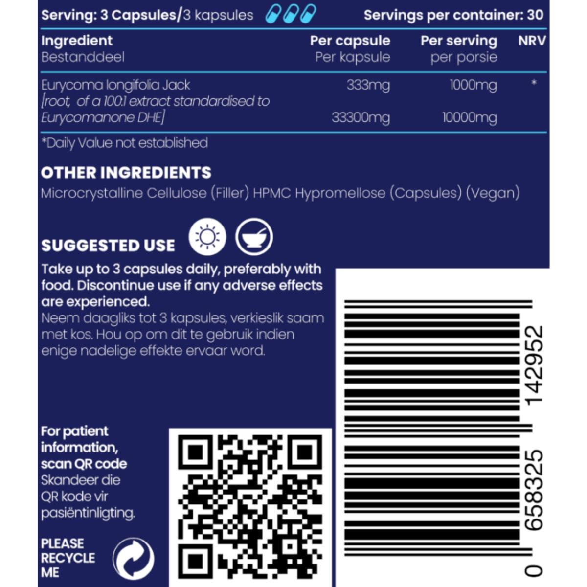 Genologix Tongkat Ali 1000mg 90