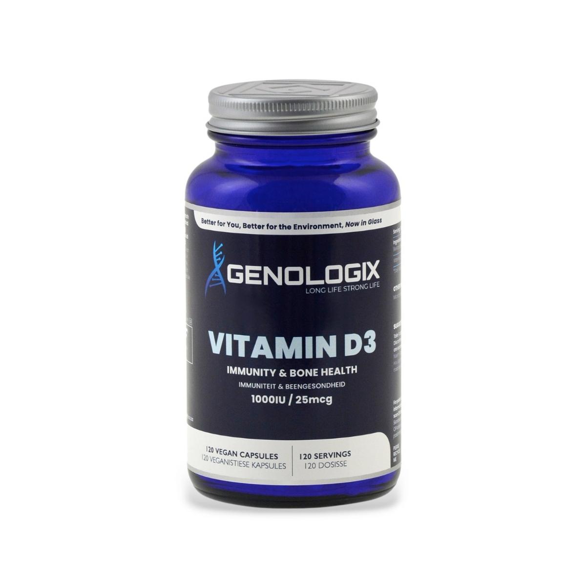 Genologix Vitamin D3 1000iu 120
