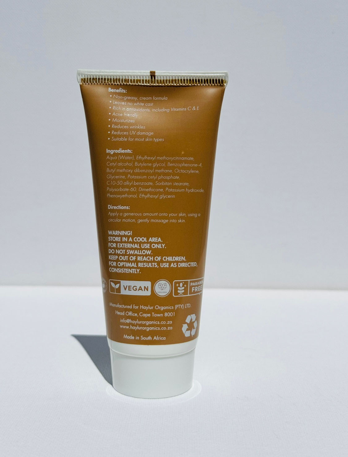 Haylur Organics | Sunscreen SPF50 - 100ml