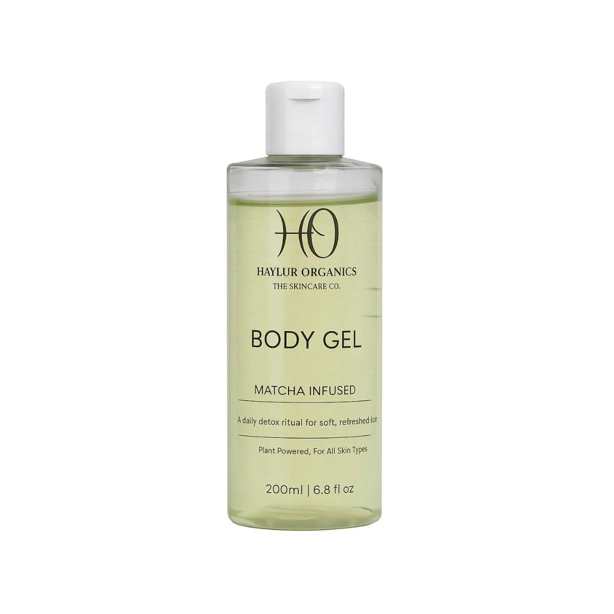 Haylur Organics Body Gel Matcha Infused 200ml