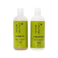 Haylur Organics Conditioner and Shampoo Set, Hemp +Espresso