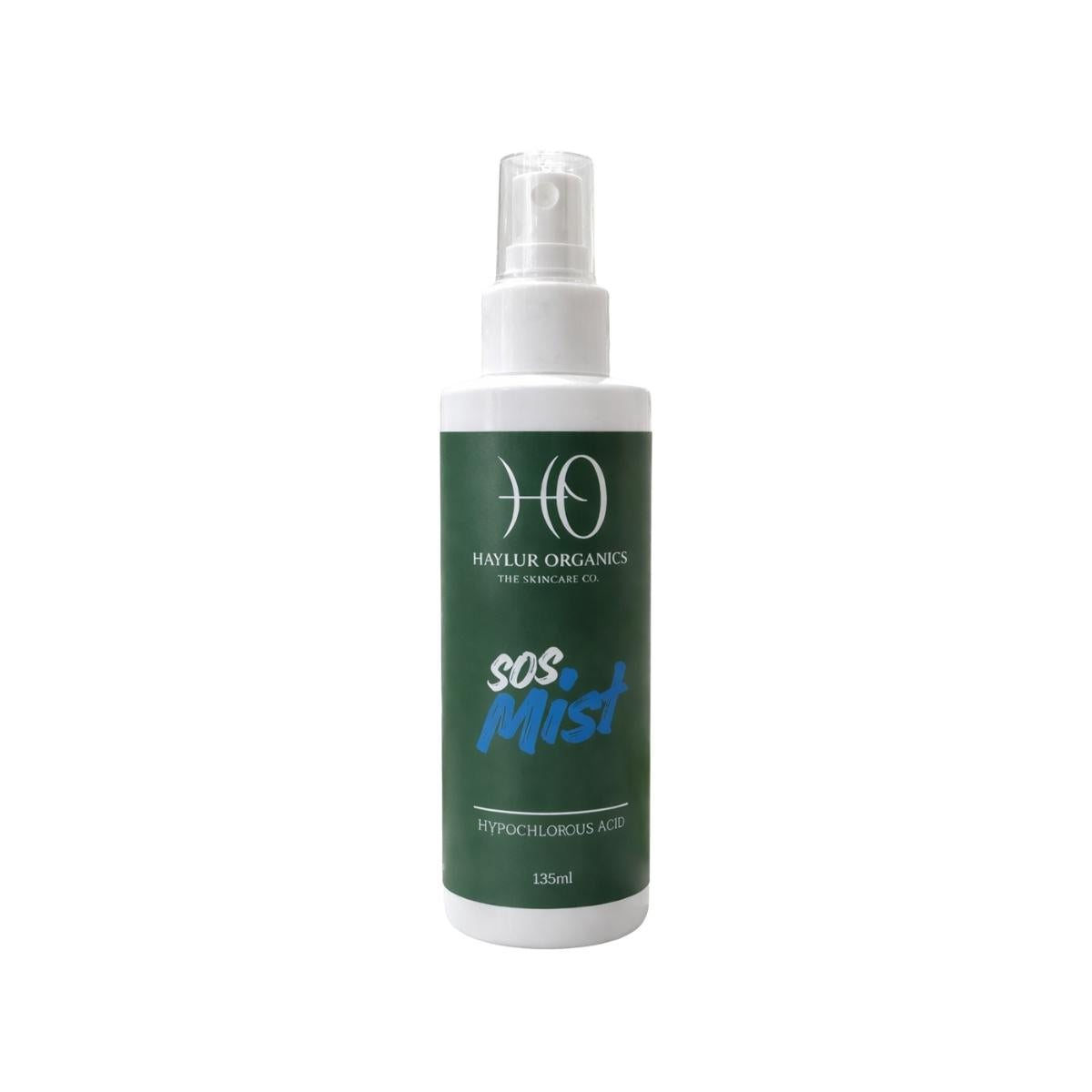Haylur Organics Hypochlorous Acid SOS Mist 135ml