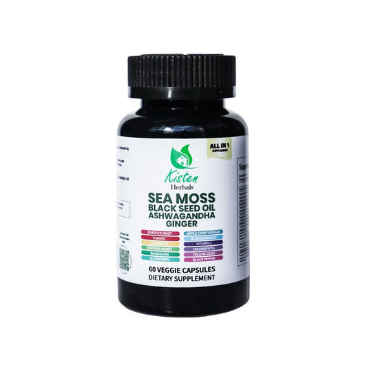 Kisten Herbals Seamoss Allin1 Supplement 60