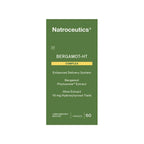 Green supplement package labeled 'Natroceuticals' with text about Bergamot-HT Complex on a white background.