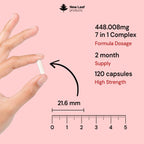 New Leaf Blood Pressure Support 7-in-1 120 Capsules