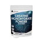 Package of New Leaf products Creatine Monohydrate Powder