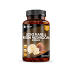 New Leaf Lions Mane and Reishi Mushroom 4000mg 120