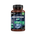 Bottle of New Leaf Magnesium Complex 4 in 1 supplement with 120 capsules.