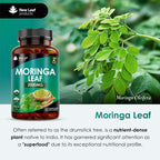 New Leaf Moringa Leaf 120 Capsules 2 Month Supply
