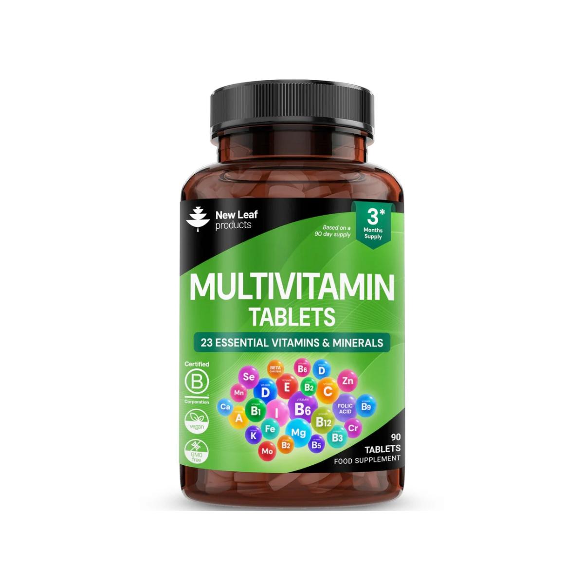 New Leaf Multivitamin and Mineral High Strength 90