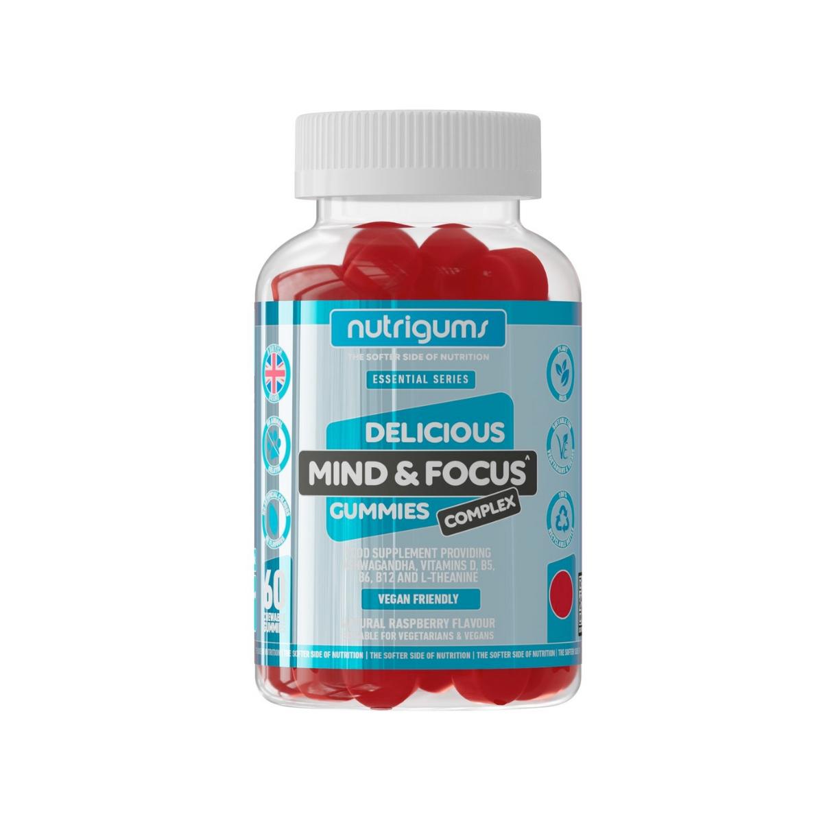 Nutrigums Mind & Focus Ashwagandha Complex Gummy 60