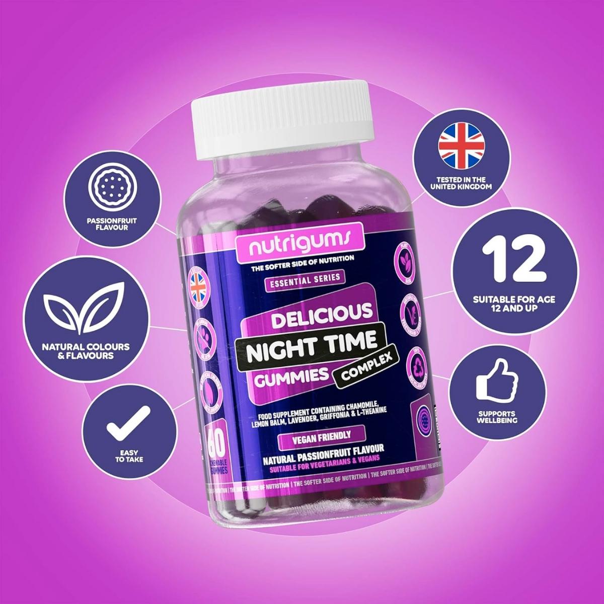 Nutrigums Night Time Complex Gummy 60