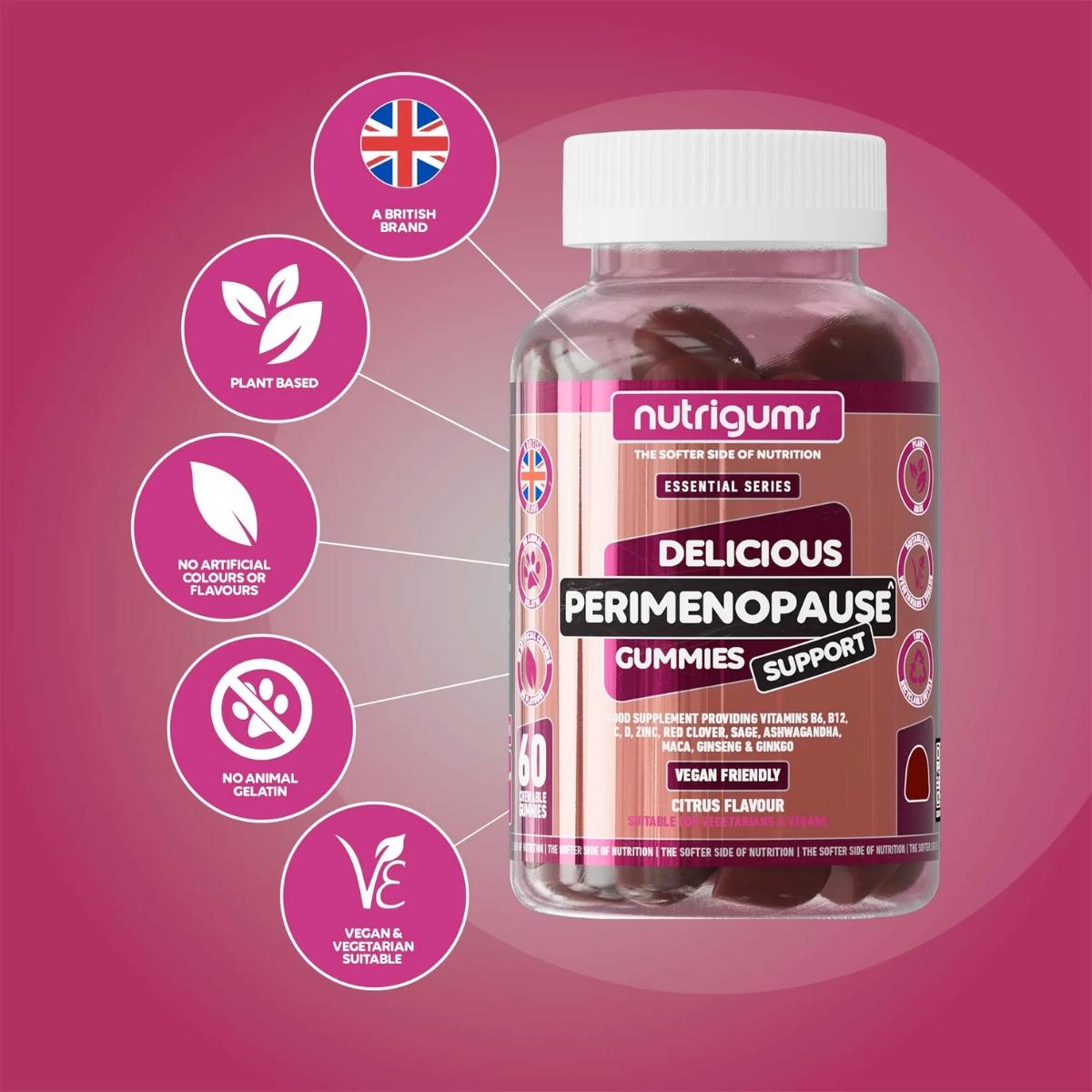 Nutrigums Perimenopause Support Complex Gummy 60