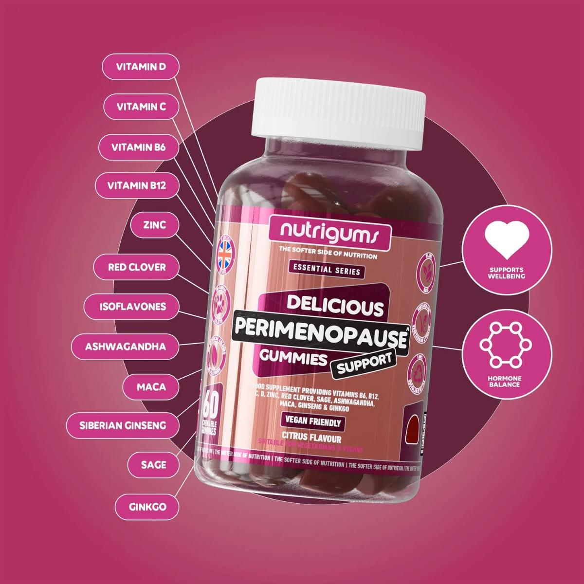 Nutrigums Perimenopause Support Complex Gummy 60