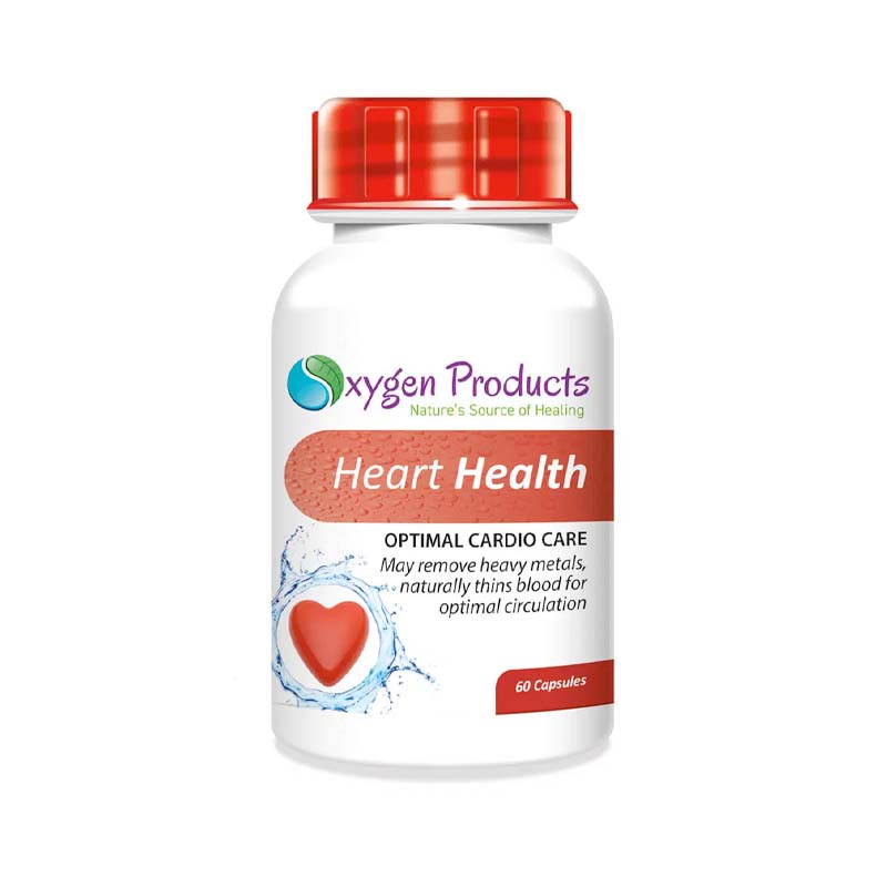 Oxygen Products Heart Health 60 Capsules