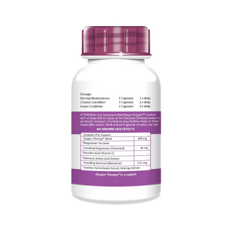 Oxygen Products Mega Oxygen, 90 Capsules