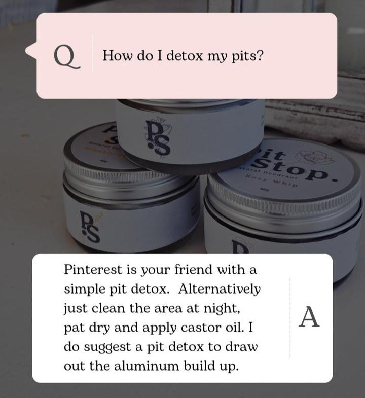 Dr Nazeefah PitStop Natural Deodorant aluminium-free skincare product