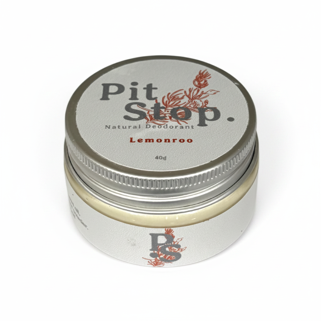 PitStop Natural Deodorant Lemonroo 40g